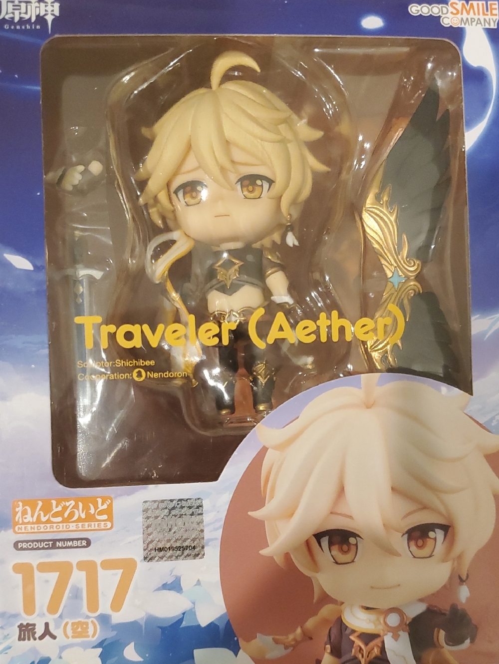 Good Smile Company Traveler (Aether) Nendoroid Action Figure – Blonde